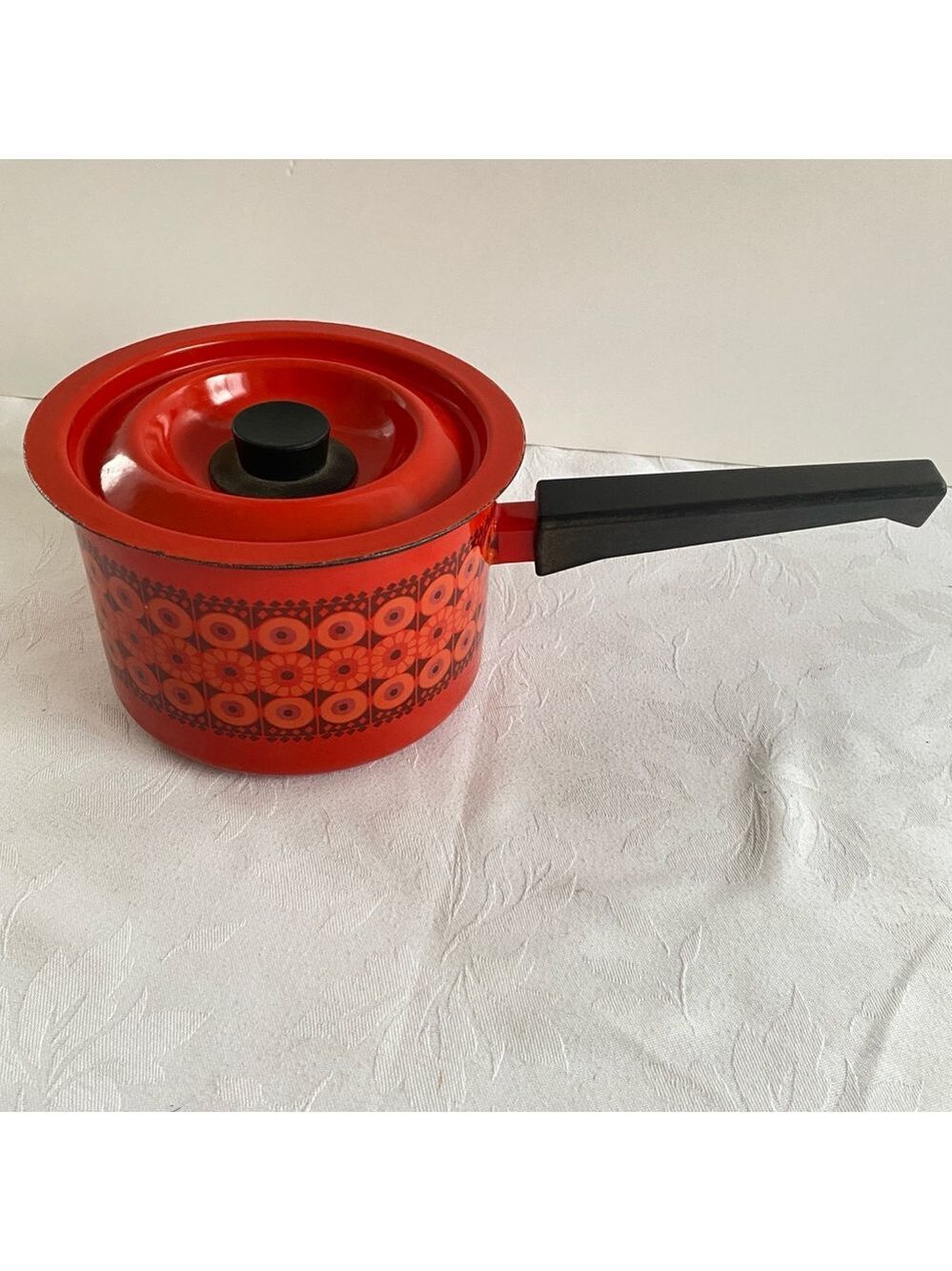 Finel Kehra Saucepan W Lid Vintage 1970s Finland